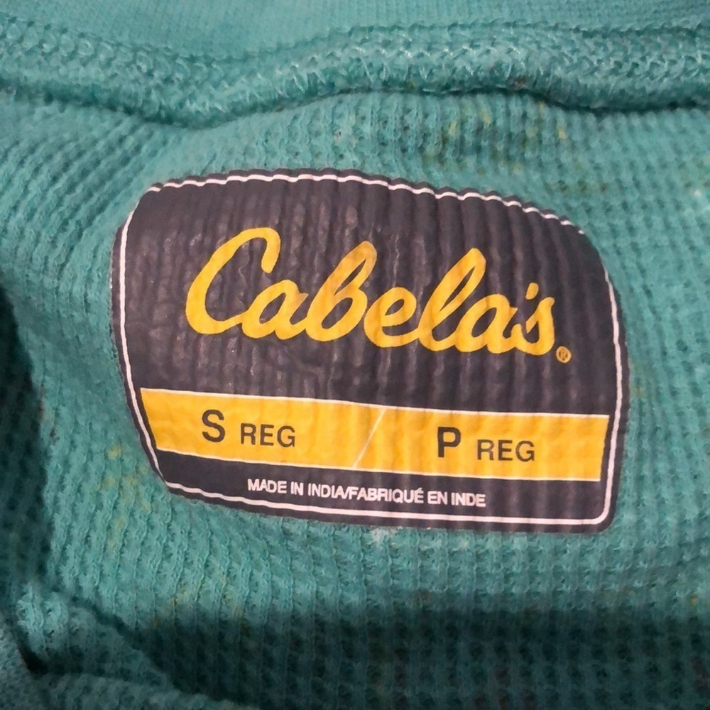 Cabelas waffle long sleeves size small - Picture 3 of 3